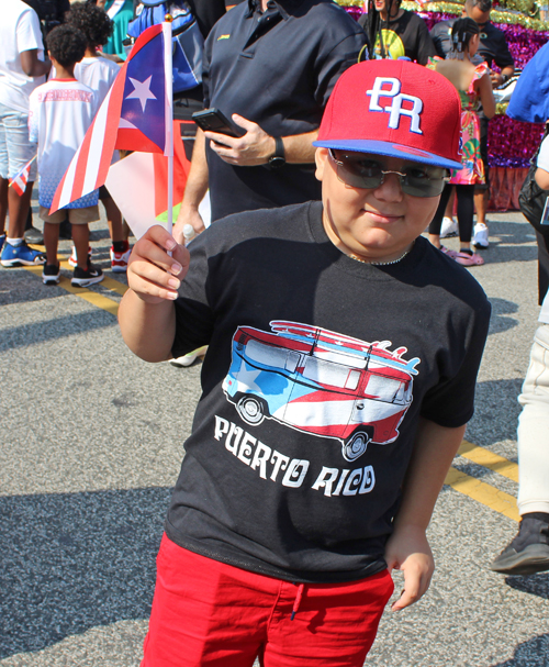 People at the 2025 Cleveland Puerto Rican Parade and Festival