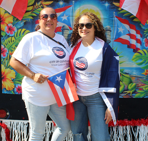 People at the 2025 Cleveland Puerto Rican Parade and Festival