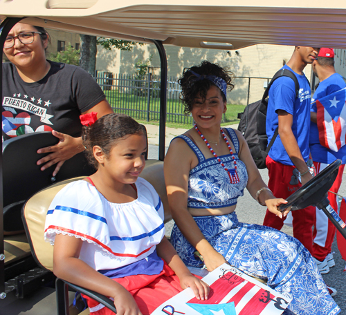 People at the 2025 Cleveland Puerto Rican Parade and Festival