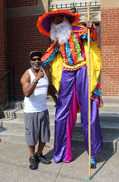 People at the 2025 Cleveland Puerto Rican Parade and Festival