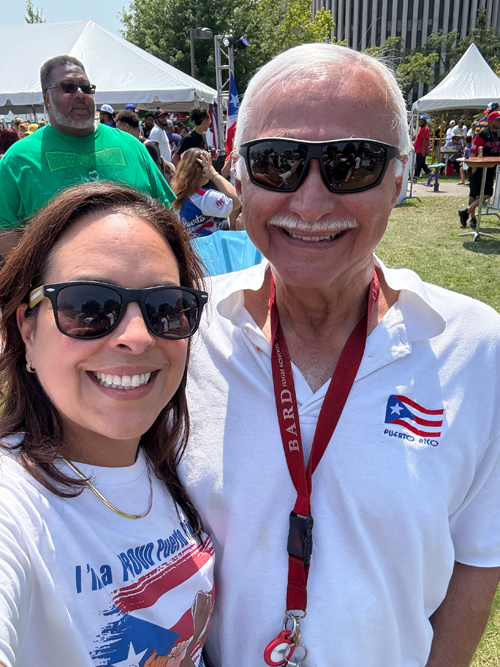 Jasmin Santana and Jose Feliciano