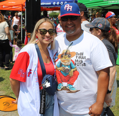 Latina Image girls at the 2025 Cleveland Puerto Rican Parade and Festival