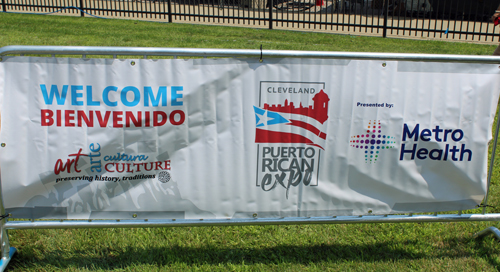 Puerto Rican Festival banner
