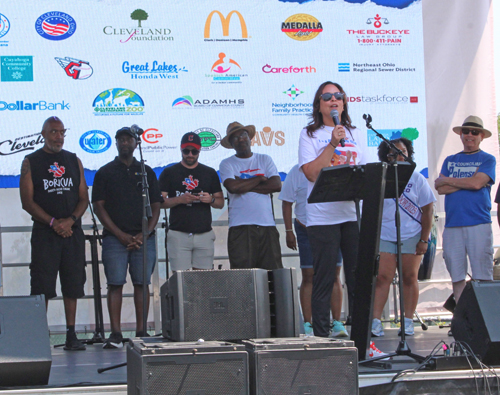 Councilwoman Jasmin Santana at Puerto Rican Festival