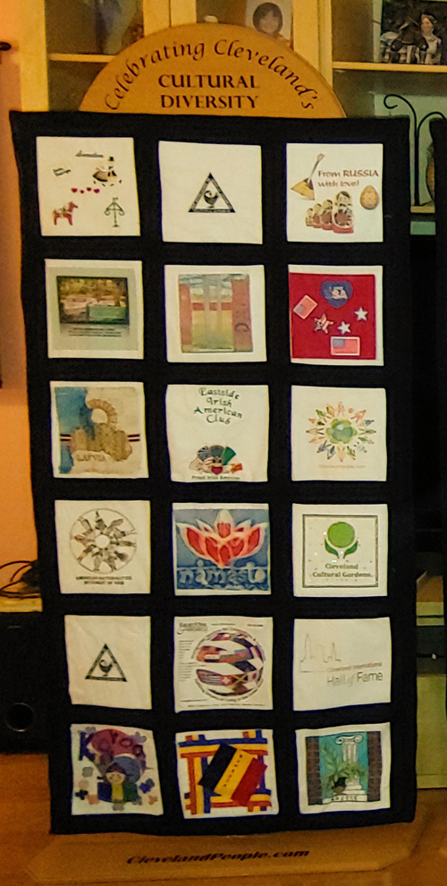 Cleveland ethnic diversity quilt