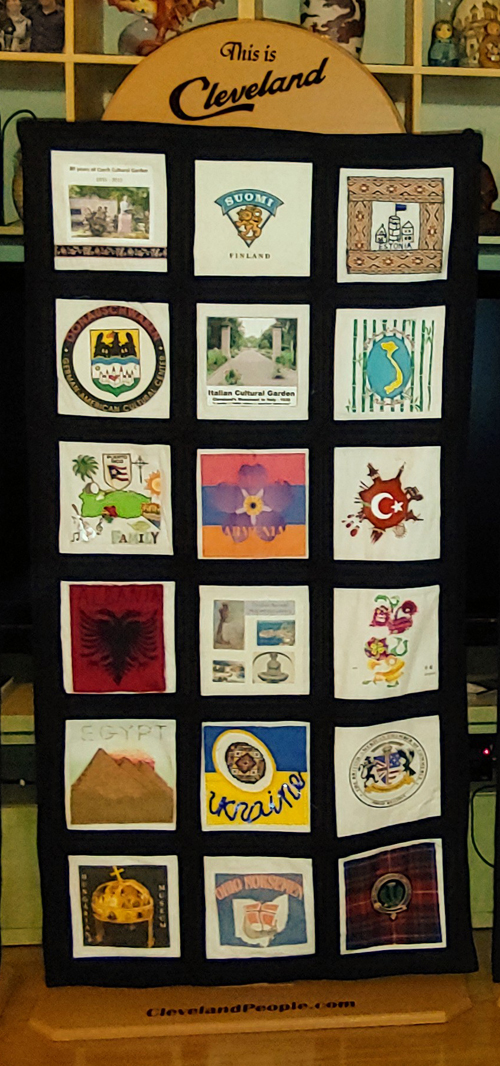 Cleveland ethnic diversity quilt