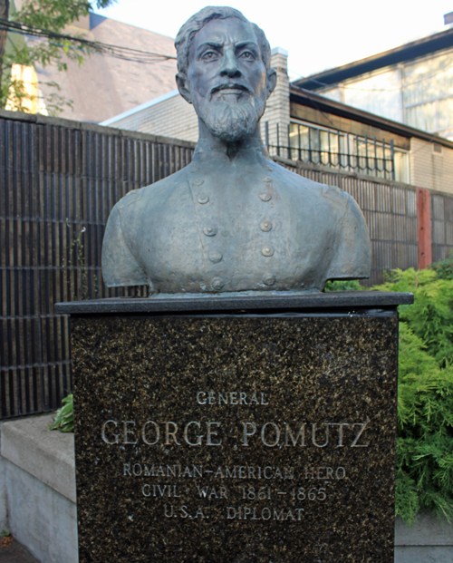 George Pomutz bust