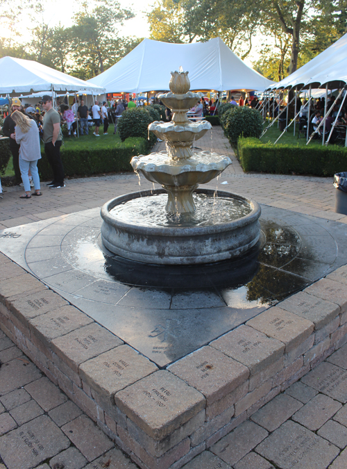 Romanian Festival fountain