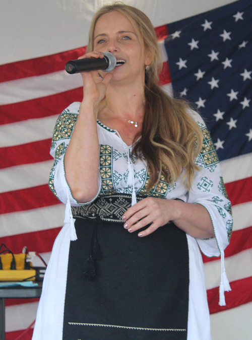 Romanian Festival singer