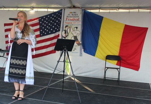 Romanian Festival singer