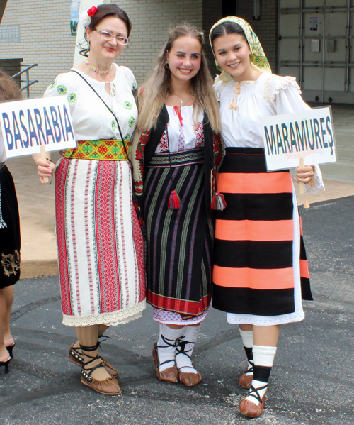 People at 2025 Romanian Fest at St Mary Church in Cleveland