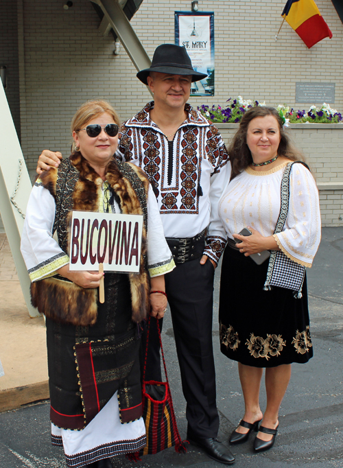 People at 2025 Romanian Fest at St Mary Church in Cleveland