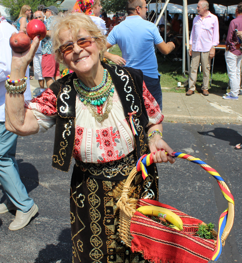 People at 2025 Romanian Fest at St Mary Church in Cleveland