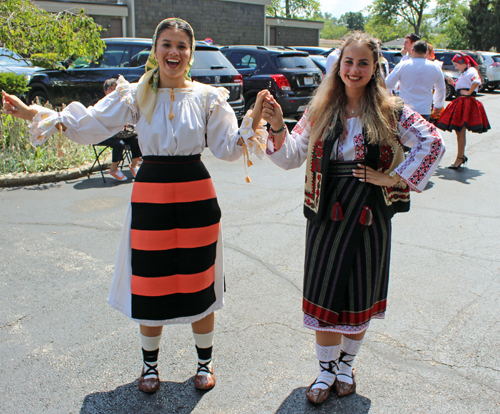 Giels at 2025 Romanian Fest at St Mary Church in Cleveland
