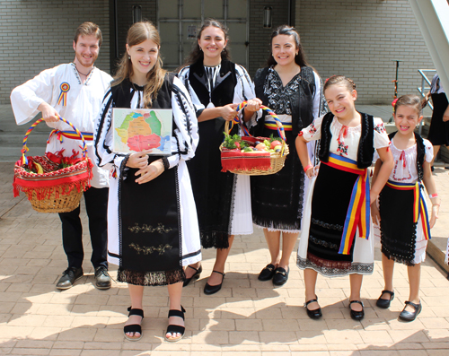 People at 2025 Romanian Fest at St Mary Church in Cleveland