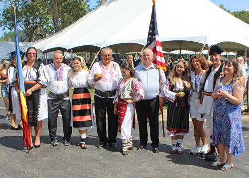People at 2025 Romanian Fest at St Mary Church in Cleveland