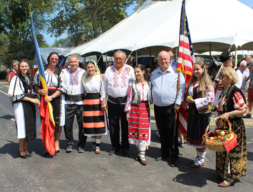 People at 2025 Romanian Fest at St Mary Church in Cleveland