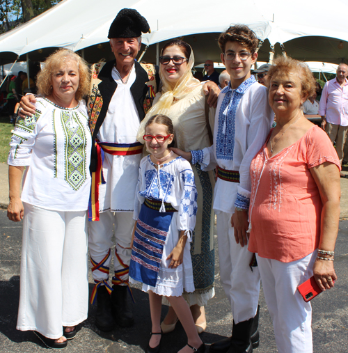 People at 2025 Romanian Fest at St Mary Church in Cleveland