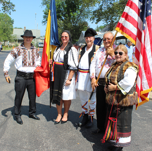 People at 2025 Romanian Fest at St Mary Church in Cleveland