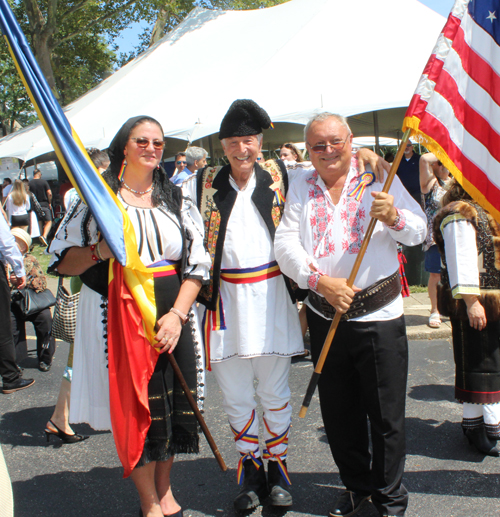 People at 2025 Romanian Fest at St Mary Church in Cleveland