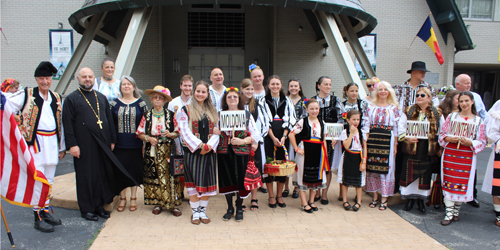 Romanian Fest Parade group