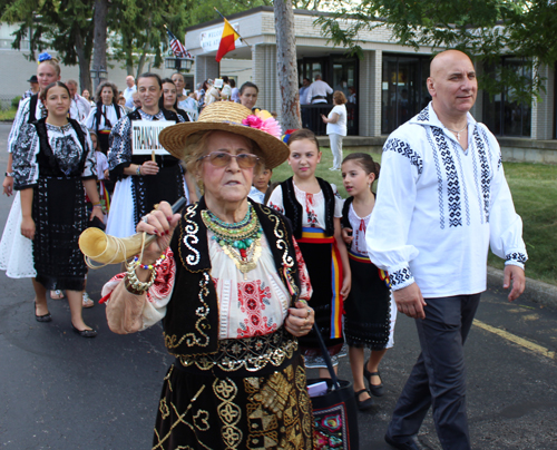 Romanian Parade in Cleveland at St Mary Church
