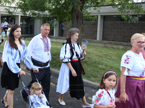 Romanian Parade in Cleveland at St Mary Church
