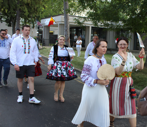 Romanian Parade in Cleveland at St Mary Church