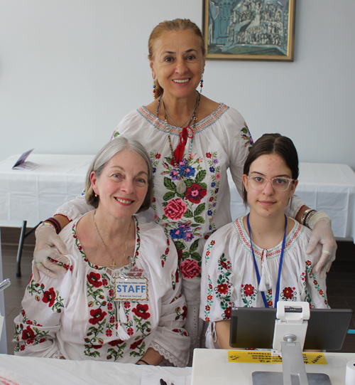 People at 2025 Romanian Fest at St Mary Church in Cleveland