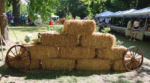 Hay stack at Ivan Kupala in Russian Cultural Garden in Cleveland