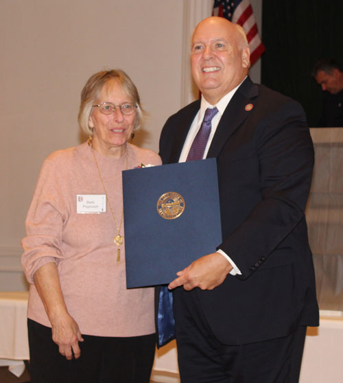 Barb Popovich and Ohio Rep Michael Skindell