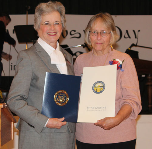 Laurel Tombazzi and Barb Popovich