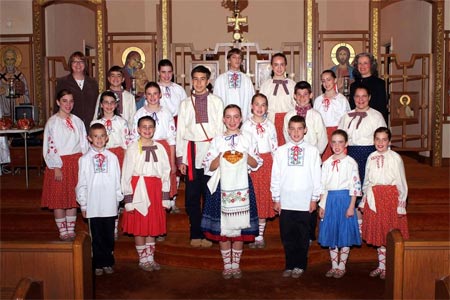 Karpato-Rus' Ensemble October 2008 Performance group