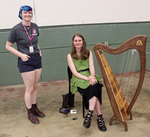 Scottish Harp Competition girls