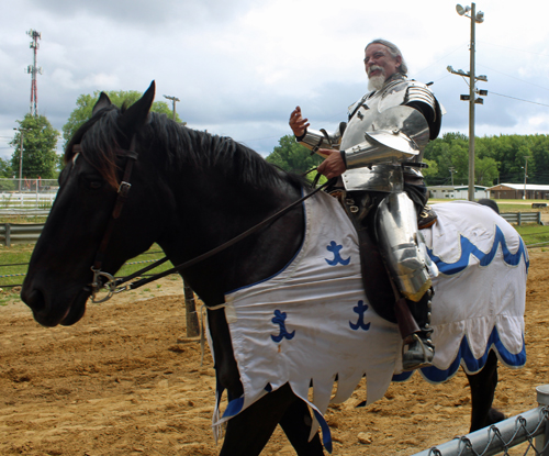 Knights of Valour on horseback