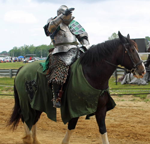 Knights of Valour on horseback