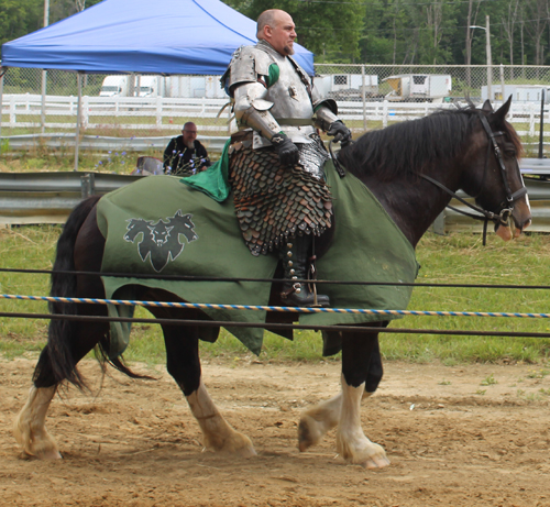 Knights of Valour on horseback