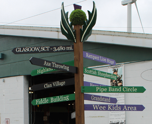 Ohio Scottish Games and Celtic Festival map