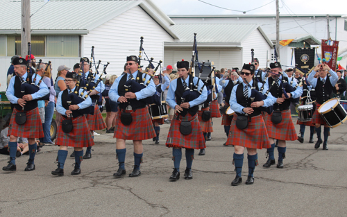 The Grand Parade at the 2023 Ohio Scottish Games and Celtic Festival