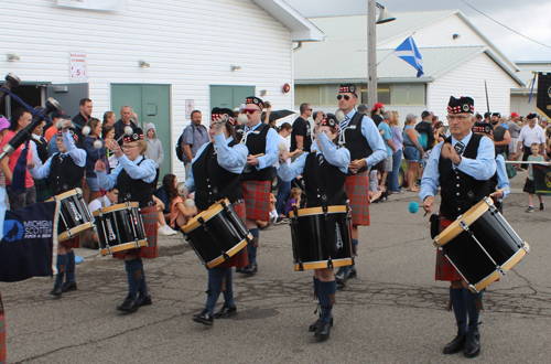 The Grand Parade at the 2023 Ohio Scottish Games and Celtic Festival