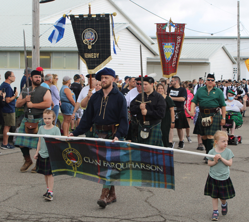The Grand Parade at the 2023 Ohio Scottish Games and Celtic Festival