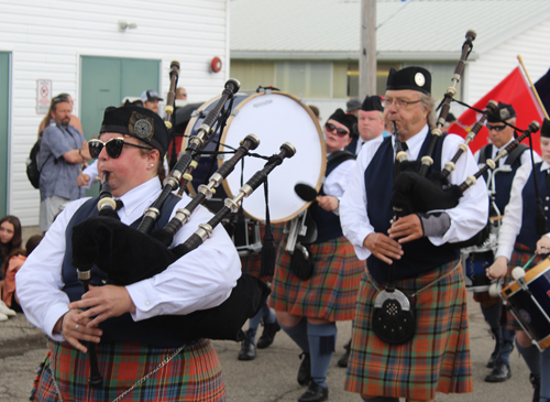 The Grand Parade at the 2023 Ohio Scottish Games and Celtic Festival