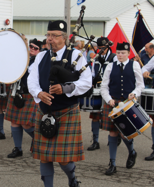 The Grand Parade at the 2023 Ohio Scottish Games and Celtic Festival