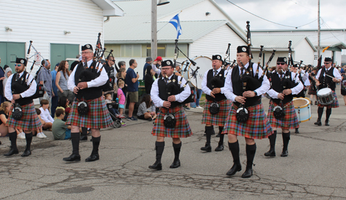 The Grand Parade at the 2023 Ohio Scottish Games and Celtic Festival