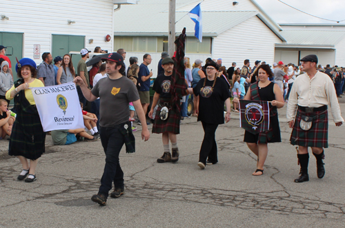 The Grand Parade at the 2023 Ohio Scottish Games and Celtic Festival