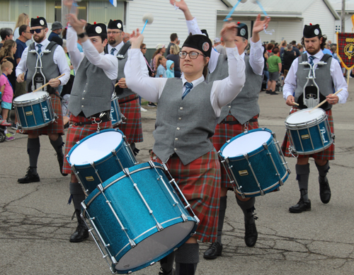 The Grand Parade at the 2023 Ohio Scottish Games and Celtic Festival