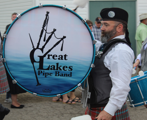 The Grand Parade at the 2023 Ohio Scottish Games and Celtic Festival