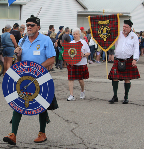 The Grand Parade at the 2023 Ohio Scottish Games and Celtic Festival