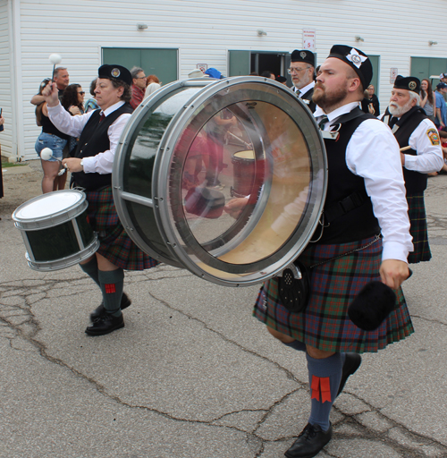 The Grand Parade at the 2023 Ohio Scottish Games and Celtic Festival