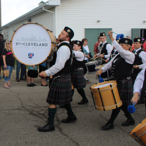 The Grand Parade at the 2023 Ohio Scottish Games and Celtic Festival